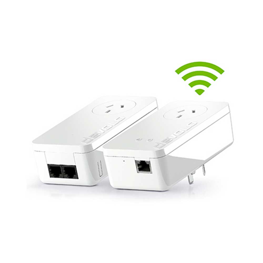 08216 DEVOLO                                                       | EXTENSOR POWERLINE DEVOLO DLAN 550+ AC WIFI STARTER KIT                                                                                                                                                                                                   