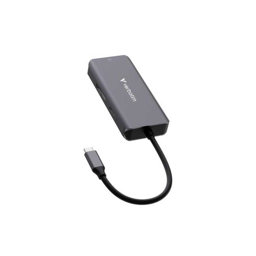 32157 VERBATIM                                                     | CONCENTRADOR MULTIPUERTO USB-C ESSENTIALS — 6 PUERTOS                                                                                                                                                                                                     