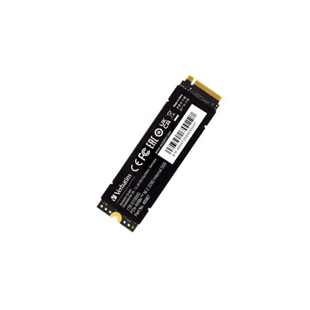 49367 VERBATIM                                                     | DISCO INTERNO VERBATIM SSD 1TB 250GB M.2 NVME                                                                                                                                                                                                             