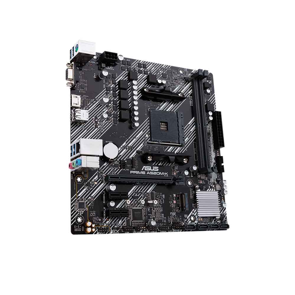 90MB1500-M0EAYC ASUS                                                         | MOTHERBOARD ASUS PRIME A520M-K                                                                                                                                                                                                                            