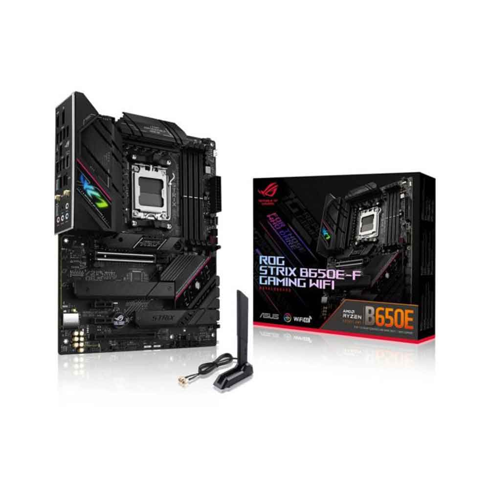 90MB1BQ0-M0EAY1 ASUS                                                         | MOTHERBOARD ASUS ROG STRIX B650E-F GAMING WIFI                                                                                                                                                                                                            