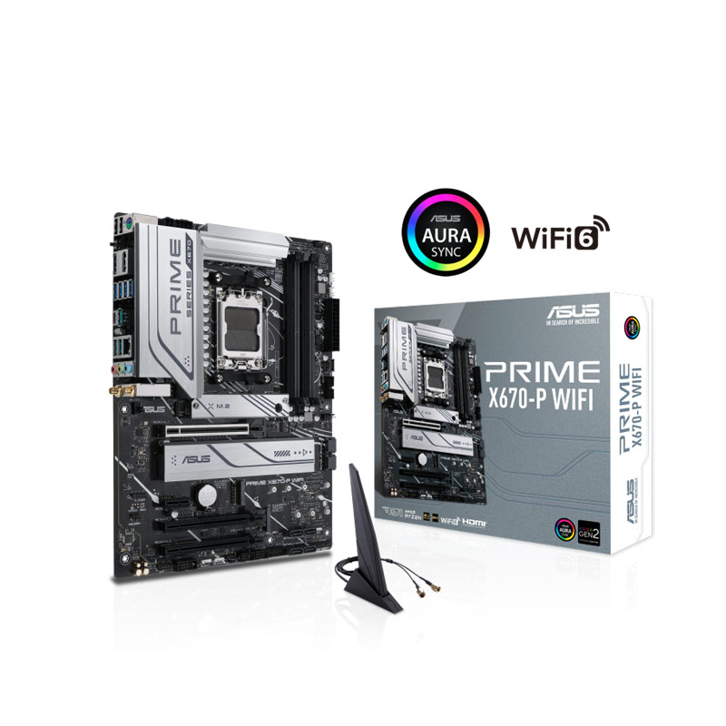 90MB1BV0-M0EAY0 ASUS                                                         | MOTHERBOARD ASUS PRIME X670-P WIFI AMD                                                                                                                                                                                                                    