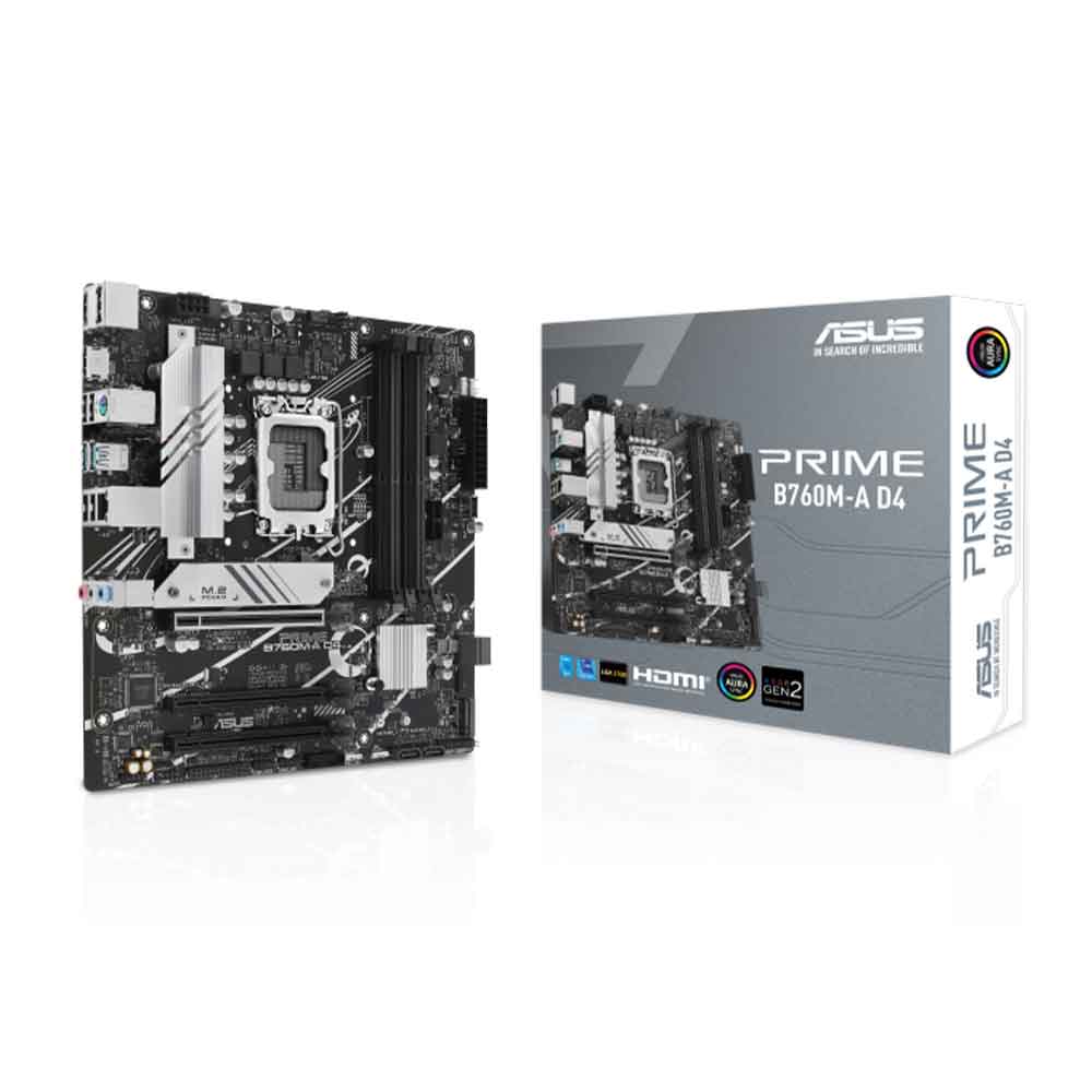 90MB1D00-M1EAY0 ASUS                                                         | MOTHERBOARDS ASUS PRIME B760M-A D4                                                                                                                                                                                                                        