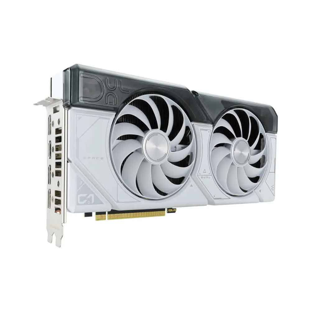 90YV0K84-MVAA00 ASUS                                                         | PLACA DE VIDEO ASUS DUAL-RTX4070S-O12G-WHITE                                                                                                                                                                                                              