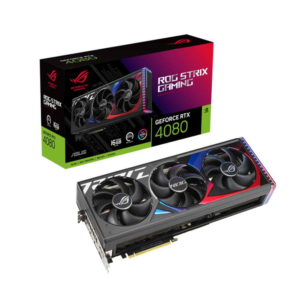 90YV0KB0-MVAA00 ASUS                                                         | PLACA DE VIDEO ASUS ROG-STRIX-RTX4080S-O16G-GAMING                                                                                                                                                                                                        