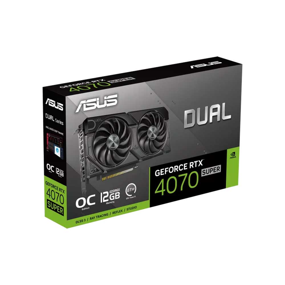 90YV0KC0-M0AA00 ASUS                                                         | DUAL-RTX4070S-O12G-EVO                                                                                                                                                                                                                                    