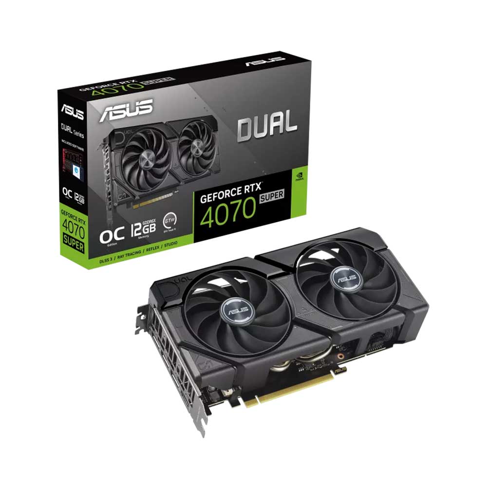 90YV0KC0-M0AA00 ASUS                                                         | DUAL-RTX4070S-O12G-EVO                                                                                                                                                                                                                                    