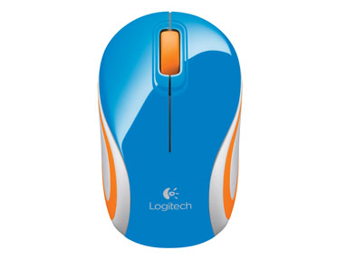 910-003788 LOGITECH                                                     | MOUSE LOGITECH M187 USB WIRELESS MINI BLUE/ORANGE                                                                                                                                                                                                         