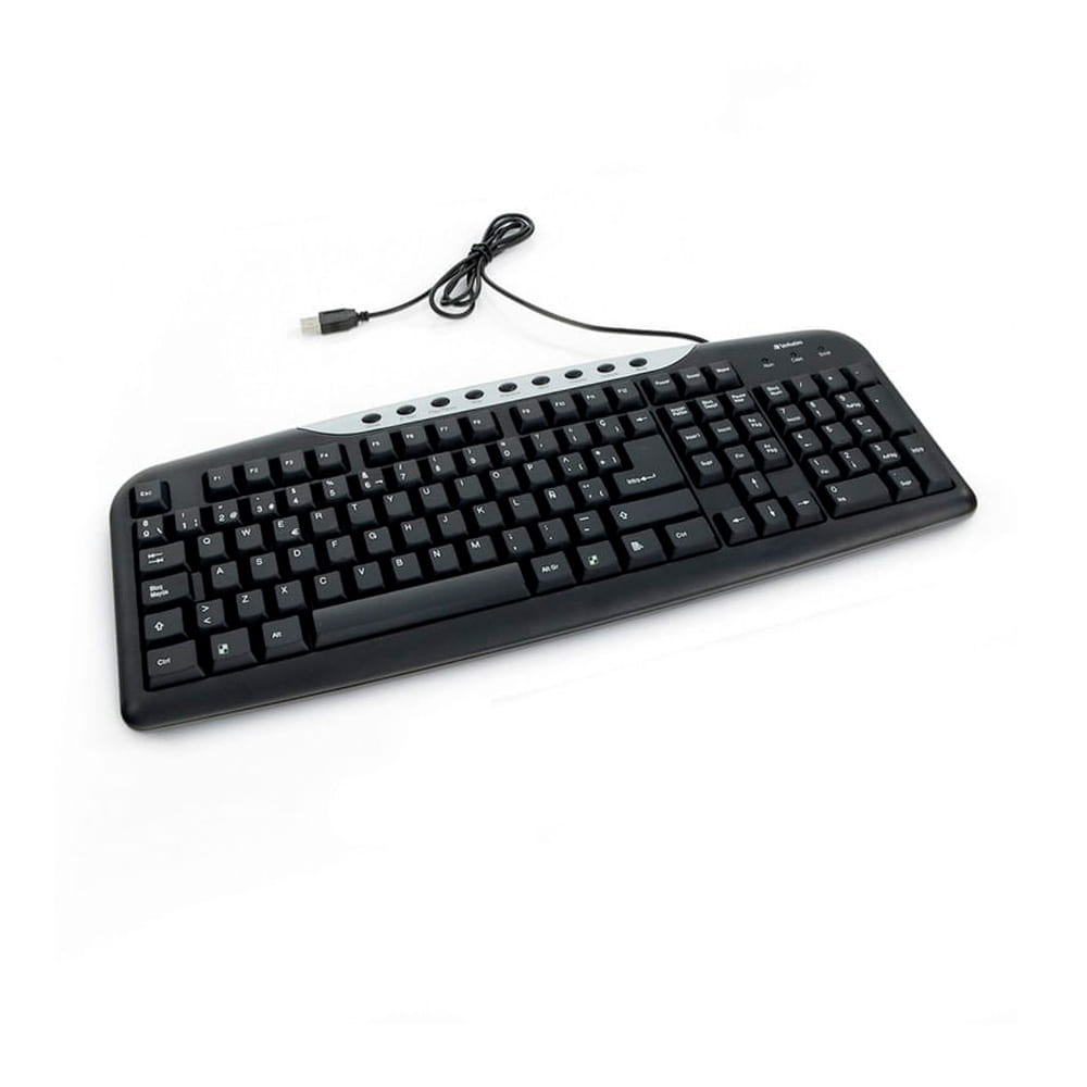 98109 VERBATIM                                                     | TECLADO MULTIMEDIA USB VERBATIM                                                                                                                                                                                                                           