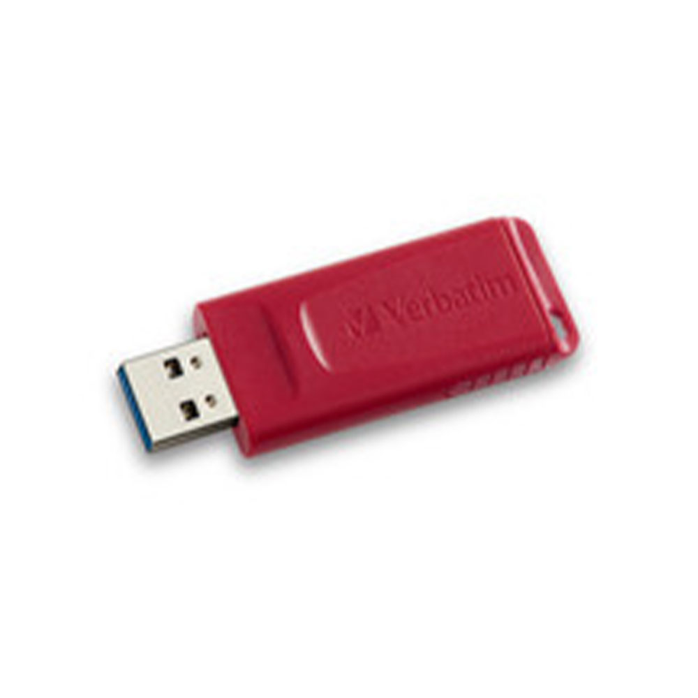 98525 VERBATIM                                                     | PENDRIVE VERBATIM 128GB STORE´N´GO ROJO                                                                                                                                                                                                                   