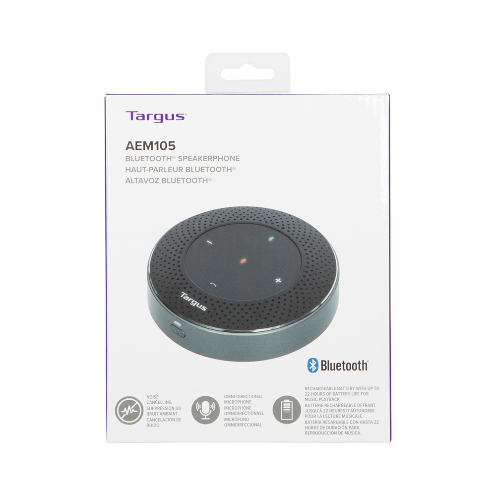 AEM105GL TARGUS                                                       | ALTAVOZ TARGUS BLUETOOTH NEGRO                                                                                                                                                                                                                            