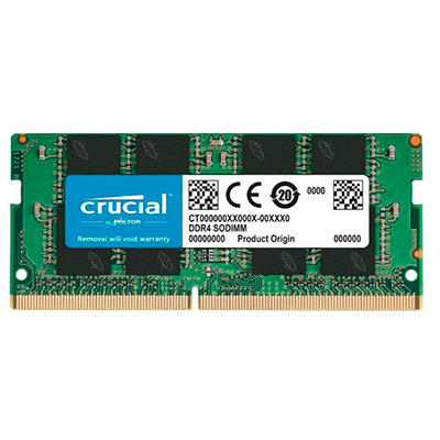 CT8G4SFRA266 CRUCIAL                                                      | MEMORIA CRUCIAL 8GB DDR4-2666 SODIMM TIPO NOTEBOOK                                                                                                                                                                                                        