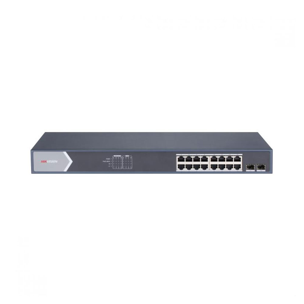 DS-3E1518P-SI HIKVISION                                                    | SWITCH HIKVISION 16 GE POE, 2 GE SFP, 225W, HPP                                                                                                                                                                                                           