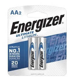 E301334400 ENERGIZER                                                    | PILAS LITIO ENERGIZER ULTIMATE AA L91 BLISTER X2                                                                                                                                                                                                          