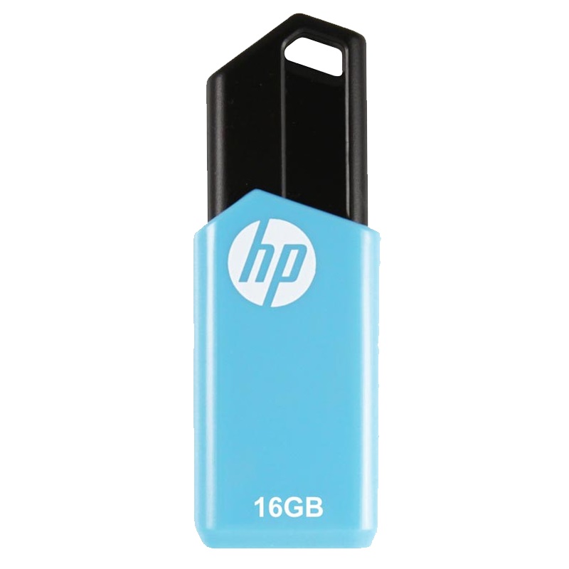 HPFD150W-16P2 HP                                                           | PEN DRIVE HP V150W 16GB USB 2.0 RETRACTIL CELESTE Y NEGRO                                                                                                                                                                                                 