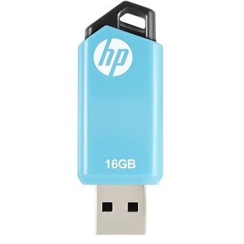 HPFD150W-16P2 HP                                                           | PEN DRIVE HP V150W 16GB USB 2.0 RETRACTIL CELESTE Y NEGRO                                                                                                                                                                                                 