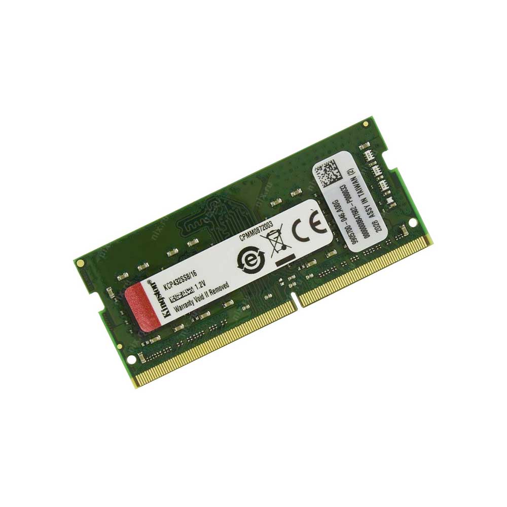 KCP432SS8-16CORP KINGSTON                                                     | MEMORIA RAM KINGSTON DE 16GB DDR4 SODIMM 3200MHZ                                                                                                                                                                                                          