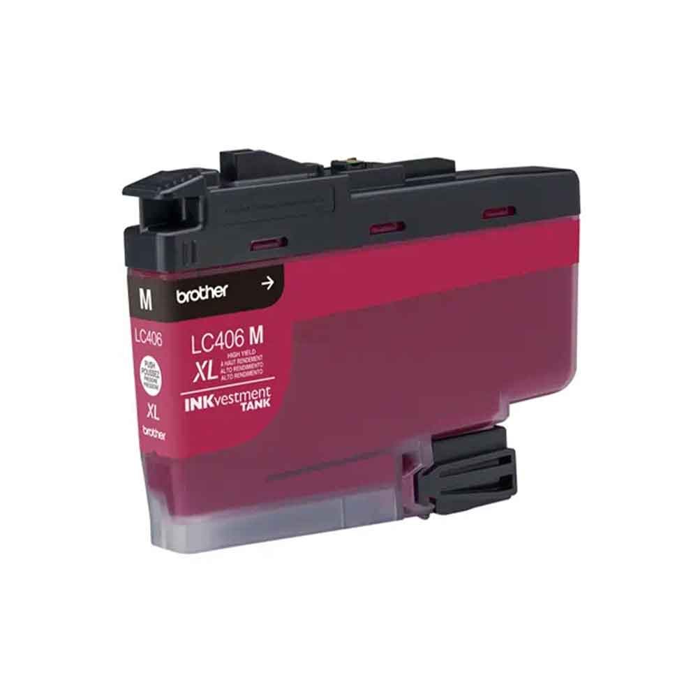 LC406XLMS BROTHER                                                      | CARTUCHO BROTHER LC406XLM MAGENTA P/ MFCJ6955DW                                                                                                                                                                                                           