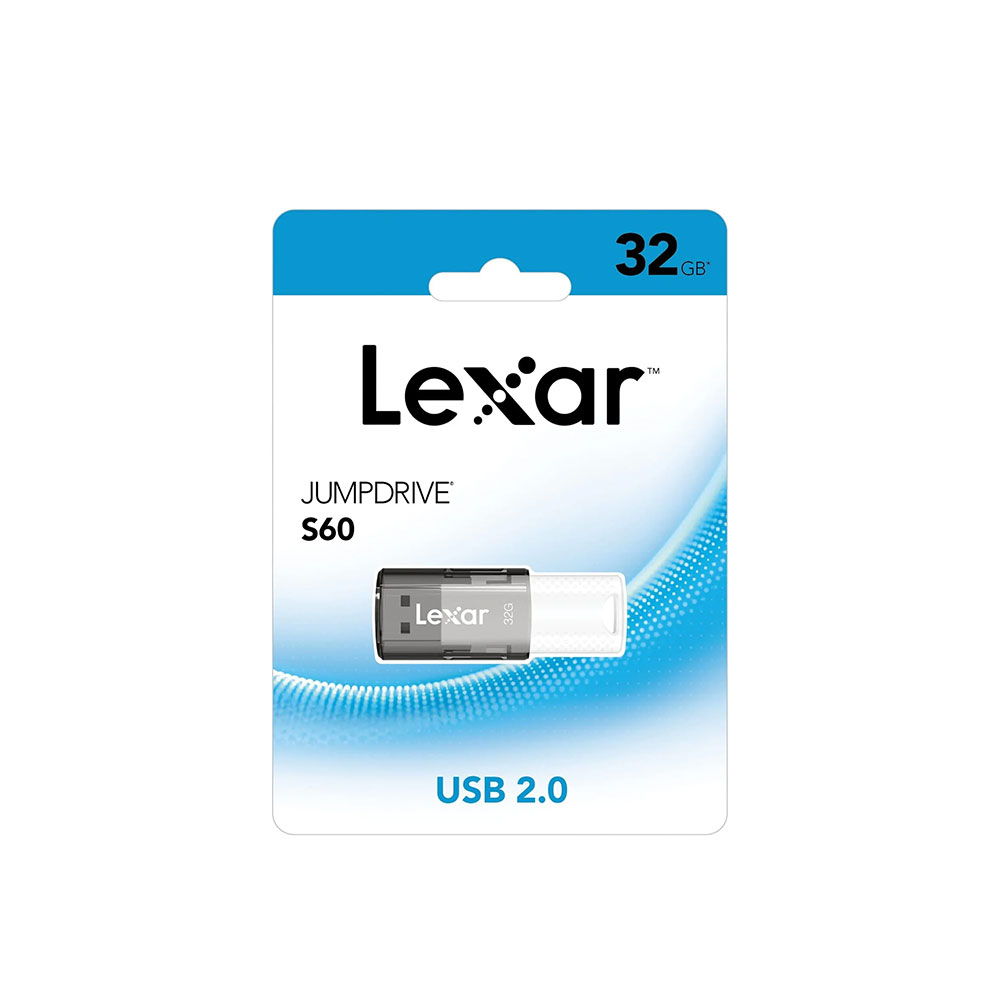 LJDS060032G-BNBNG LEXAR                                                        | PENDRIVE LEXAR JUMPDRIVE S60 32GB                                                                                                                                                                                                                         