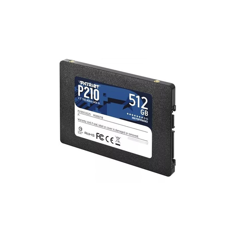 P210S512G25 PATRIOT                                                      | PATRIOT P210 512GB SATA3 2.5 SSD                                                                                                                                                                                                                          