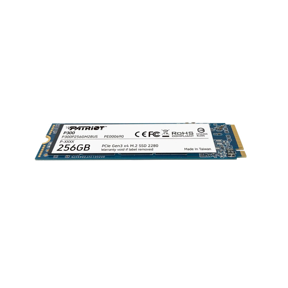 P300P256GM28 PATRIOT                                                      | DISCO INTERNO SSD PATRIOT P300 256GB M.2 2280 PCIE GEN 3 X4 SSD                                                                                                                                                                                           