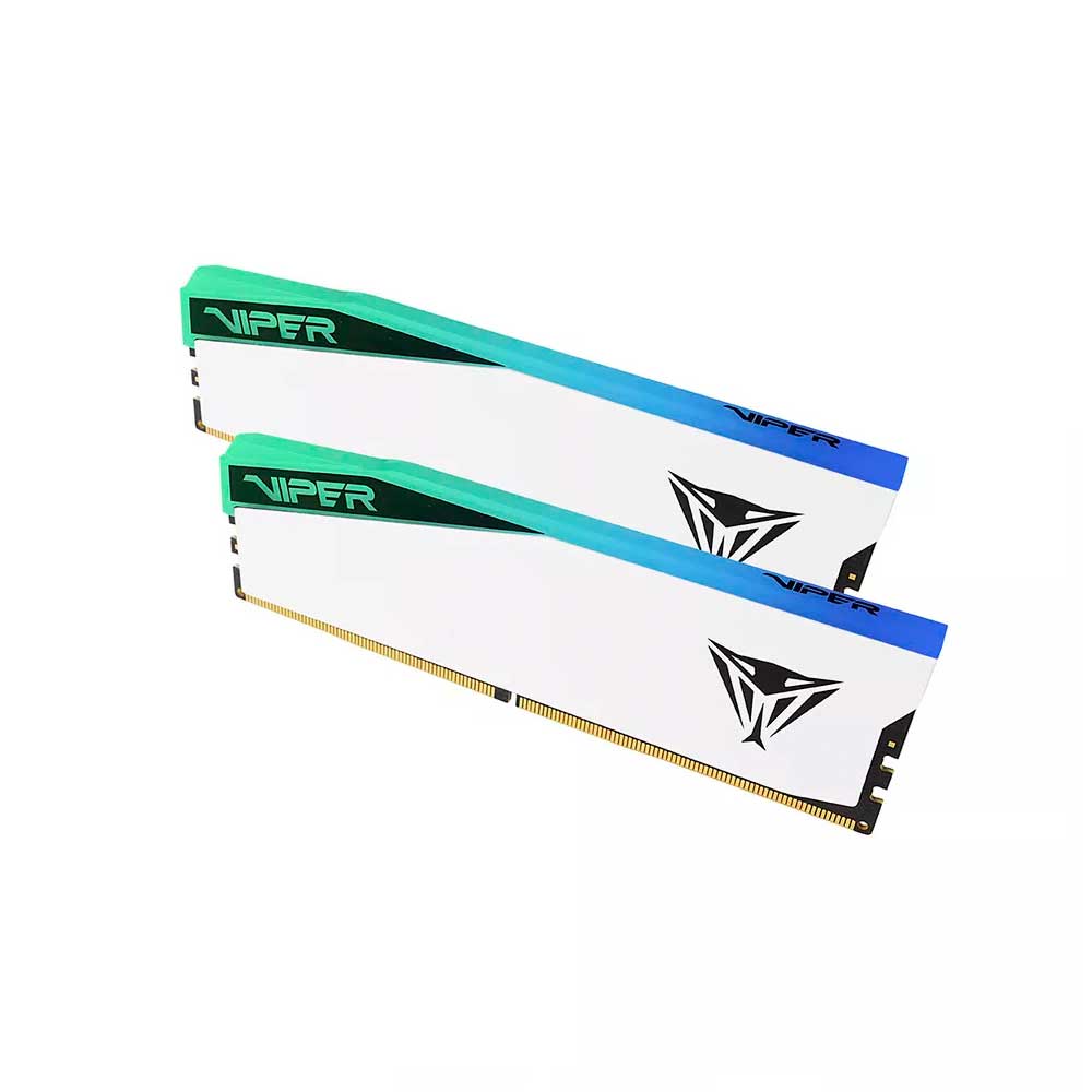 PVER532G60C30KW PATRIOT                                                      | MEMORIAS RAM PATRIOT ELITE 5 RGB WHITE 32GB (2X16GB) 6000MHZ                                                                                                                                                                                              