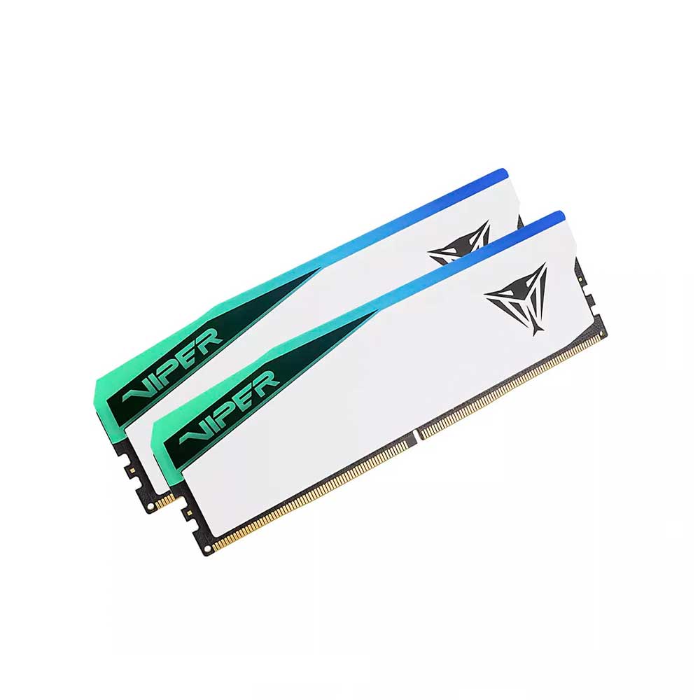 PVER532G60C30KW PATRIOT                                                      | MEMORIAS RAM PATRIOT ELITE 5 RGB WHITE 32GB (2X16GB) 6000MHZ                                                                                                                                                                                              