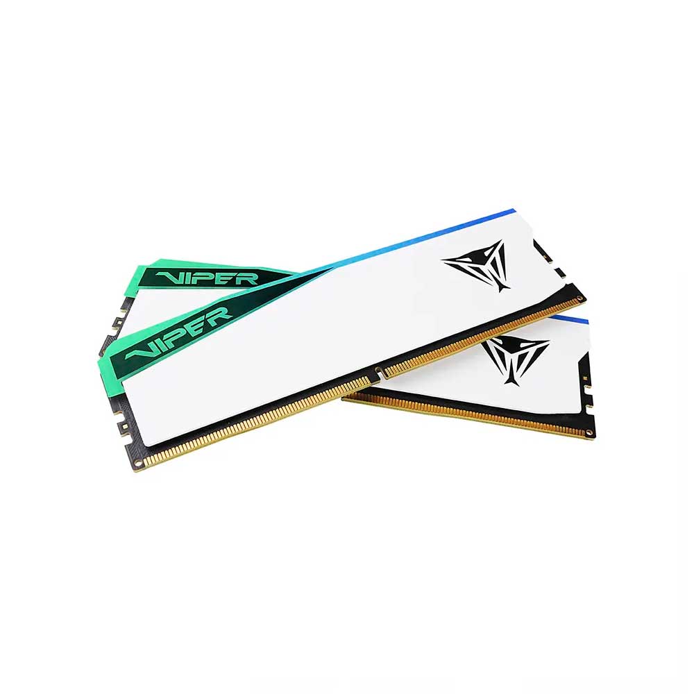 PVER532G60C30KW PATRIOT                                                      | MEMORIAS RAM PATRIOT ELITE 5 RGB WHITE 32GB (2X16GB) 6000MHZ                                                                                                                                                                                              