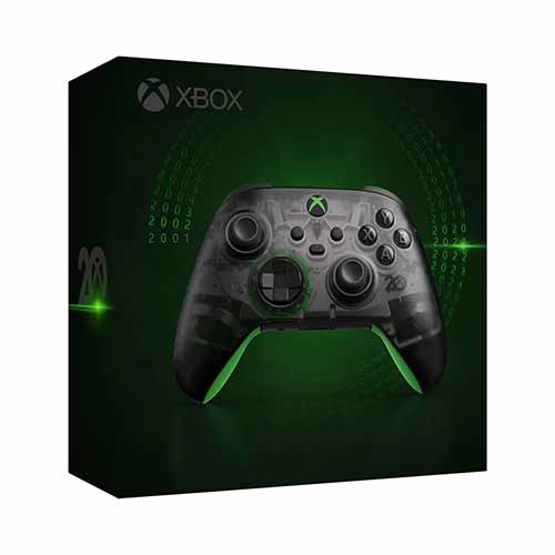 QAU-00044 MICROSOFT                                                    | GAMEPAD MICROSOFT XBOX 20TH ANNIVERSARY SPECIAL EDITION                                                                                                                                                                                                   