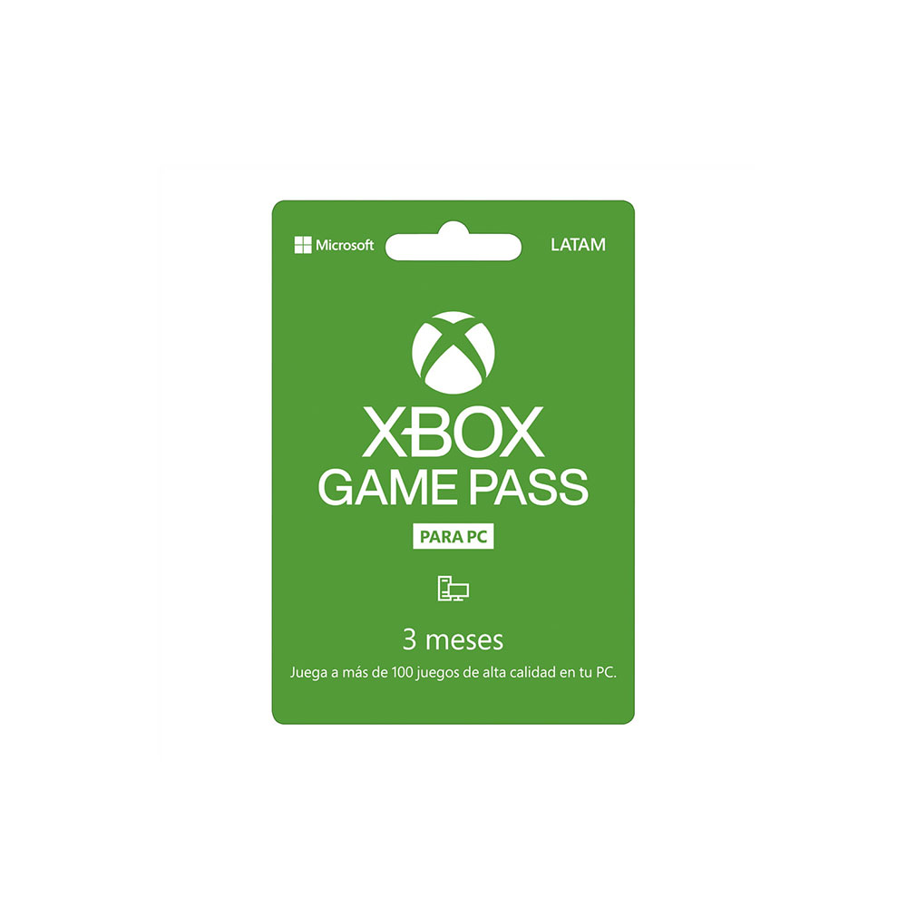 Xbox Game Pass para PC 3 meses