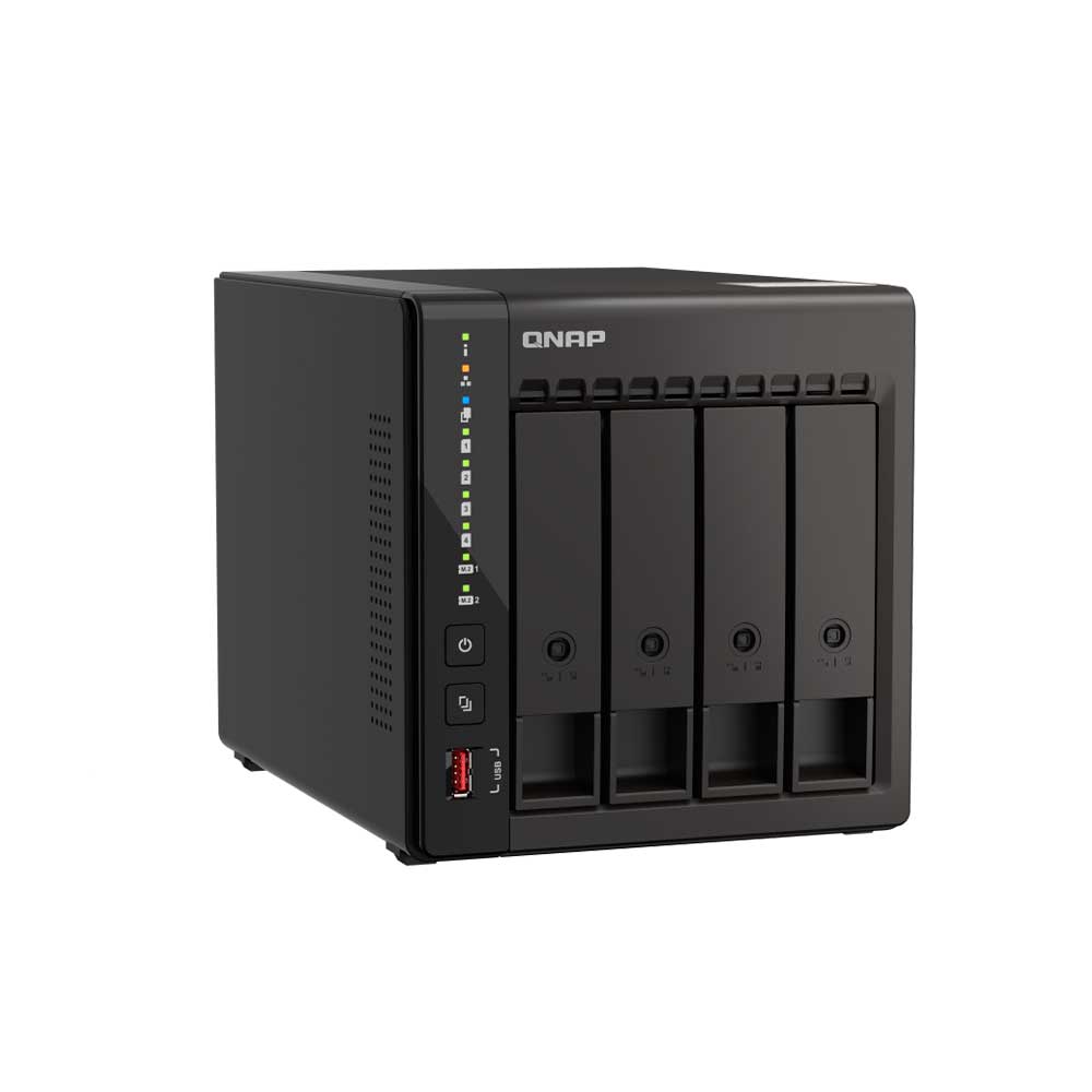 QVP-41C-US QNAP                                                         | NAS QNAP TORRE  QVP-41C-US DE 4 BAHIAS INTEL CELERON DE 8GB                                                                                                                                                                                               