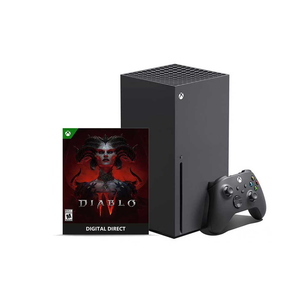 RRT-00029 MICROSOFT                                                    | CONSOLA MICROSOFT XBOX SERIES X GHOUL SPECIAL EDITION DIABLO + GAME PASS ULTIMATE 1 MES                                                                                                                                                                   