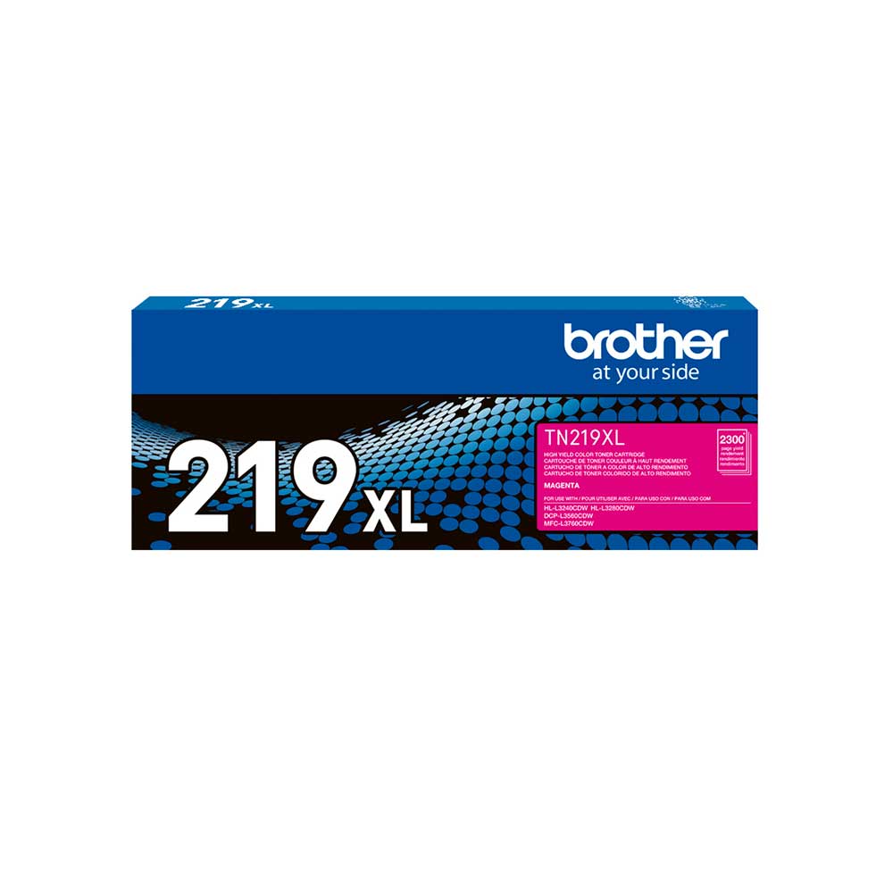 TN219XLM BROTHER                                                      | TONER BROTHER TN 219XLM MAGENTA P/ DCP3560CDW                                                                                                                                                                                                             