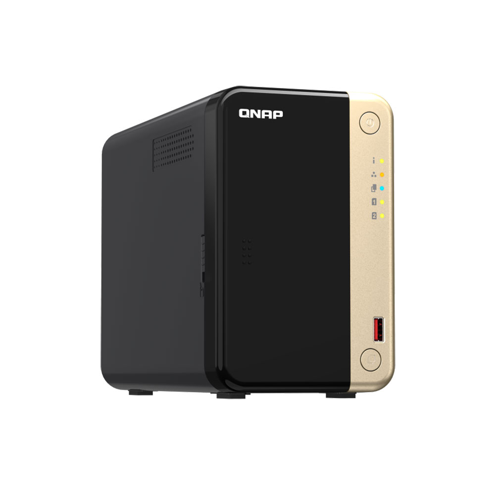 TS-264-8G-US QNAP                                                         | NAS QNAP TORRE TS-264-8G-US DE 2 BAHIAS INTEL CELERON N5095 DE 8GB                                                                                                                                                                                        