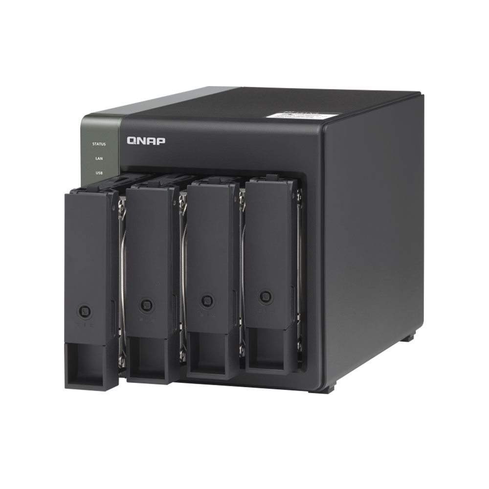 TS-431X3-4G-US QNAP                                                         | NAS QNAP TORRE TS-431X3-4G-US DE 4 BAHIAS QUAD-CORE ARM 4GB RAM 10GBE                                                                                                                                                                                     